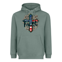 Sage faith usa Heavyweight Hoodie - Zillion Design Studio