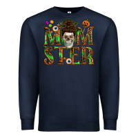 Navy Momster Premium Sweatshirt - texasbilliewilder
