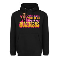 Black afro black boss lady Heavyweight Hoodie - texasbilliewilder