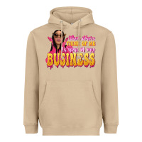 Mushroom afro black boss lady Heavyweight Hoodie - texasbilliewilder