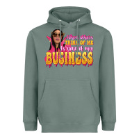Sage afro black boss lady Heavyweight Hoodie - texasbilliewilder