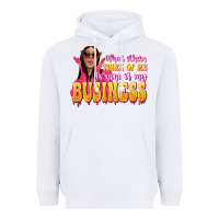 White afro black boss lady Heavyweight Hoodie - texasbilliewilder