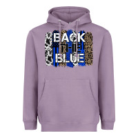 Lavender back the blue brushstroke Heavyweight Hoodie - Zillion Design Studio