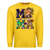 Lemon Mama Cow Halloween Premium Sweatshirt - texasbilliewilder