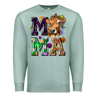 Seafoam Mama Cow Halloween Premium Sweatshirt - texasbilliewilder