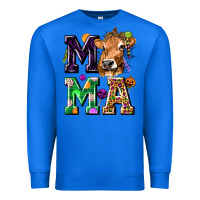 True Royal Mama Cow Halloween Premium Sweatshirt - texasbilliewilder