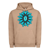 Pigment Burro turqoise gemstone Urban Hoodie - AdoDesignShop