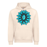 Sandshell turqoise gemstone Urban Hoodie - AdoDesignShop