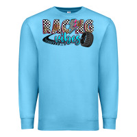 Ocean Blue racing vibes Premium Sweatshirt - Zillion Design Studio