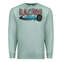 Seafoam racing vibes Premium Sweatshirt - Zillion Design Studio