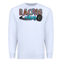 White racing vibes Premium Sweatshirt - Zillion Design Studio