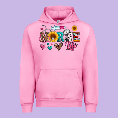 Western Nurse Life Urban Hoodie Designed By Artiststas