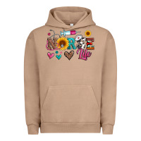 Pigment Burro western nurse life Urban Hoodie - Artiststas