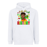 White a little black history with boy juneteenth Heavyweight Hoodie - texasbilliewilder