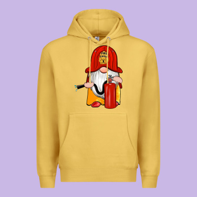 Firefighter Gnomes Premium Hoodie Designed By Artiststas