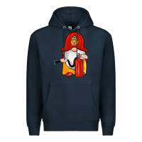 Navy firefighter gnomes Premium Hoodie - Artiststas
