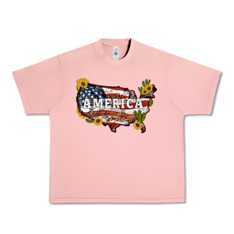 Usa Map Urban Heavy Tee by Artiststas | Teevron