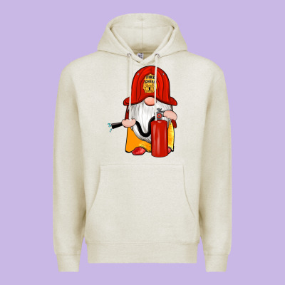 Firefighter Gnomes Premium Hoodie Designed By Artiststas