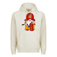 Oatmeal Heather firefighter gnomes Premium Hoodie - Artiststas