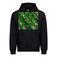 Black st patricks western brush strokes Urban Hoodie - Artiststas