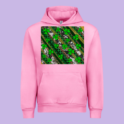 St Patricks Western Brush Strokes Urban Hoodie Designed By Artiststas