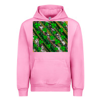 Fuchsia Pink st patricks western brush strokes Urban Hoodie - Artiststas