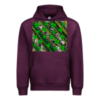 Mauve Wine st patricks western brush strokes Urban Hoodie - Artiststas
