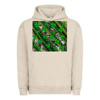 Pigment French Oak st patricks western brush strokes Urban Hoodie - Artiststas
