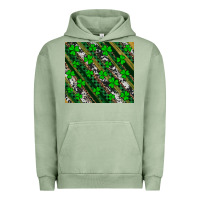 Pigment Oil Green st patricks western brush strokes Urban Hoodie - Artiststas