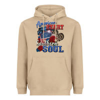 Mushroom american heart southern soul Heavyweight Hoodie - Zillion Design Studio