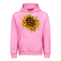 Fuchsia Pink sunflower Urban Hoodie - AdoDesignShop