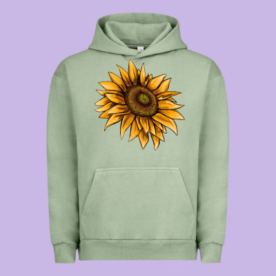 Sunflower Urban Hoodie Designed By Adodesignshop