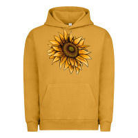 Pigment Peanut Butter sunflower Urban Hoodie - AdoDesignShop
