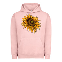 Pigment Salmon sunflower Urban Hoodie - AdoDesignShop