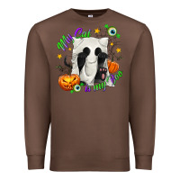 Chestnut My Cat Is My Boo Premium Sweatshirt - texasbilliewilder