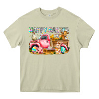 Happy Easter Animal Farm Truck Heavy Core Tee | Teevron