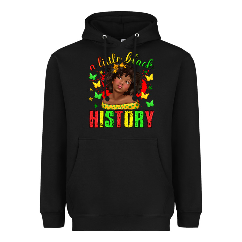 A Little Black History With Girl Juneteenth Heavyweight Hoodie by texasbilliewilder | Teevron