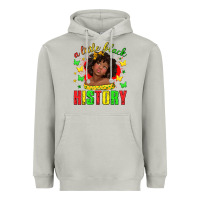 Moon Dust a little black history with girl juneteenth Heavyweight Hoodie - texasbilliewilder