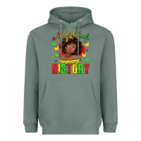 Sage a little black history with girl juneteenth Heavyweight Hoodie - texasbilliewilder