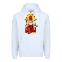White firefighter gnomes Premium Hoodie - Artiststas