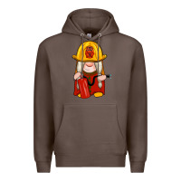 Coffee firefighter gnomes Premium Hoodie - Artiststas