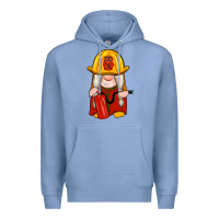 Colony Blue firefighter gnomes Premium Hoodie - Artiststas