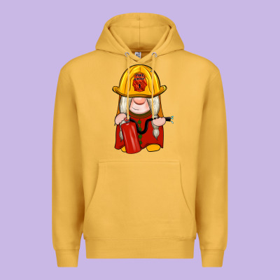 Firefighter Gnomes Premium Hoodie Designed By Artiststas