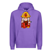 Purple firefighter gnomes Premium Hoodie - Artiststas