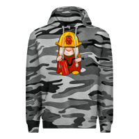Slate Camo firefighter gnomes Premium Hoodie - Artiststas
