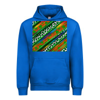 Cobalt st patricks day leopard rainbow Urban Hoodie - Artiststas