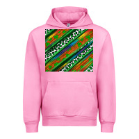 Fuchsia Pink st patricks day leopard rainbow Urban Hoodie - Artiststas
