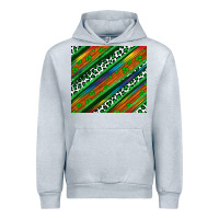 Heather Grey st patricks day leopard rainbow Urban Hoodie - Artiststas