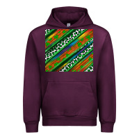Mauve Wine st patricks day leopard rainbow Urban Hoodie - Artiststas