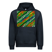 Navy st patricks day leopard rainbow Urban Hoodie - Artiststas
